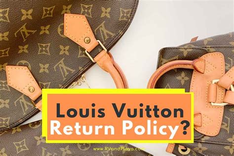 Louis Vuitton returns policy